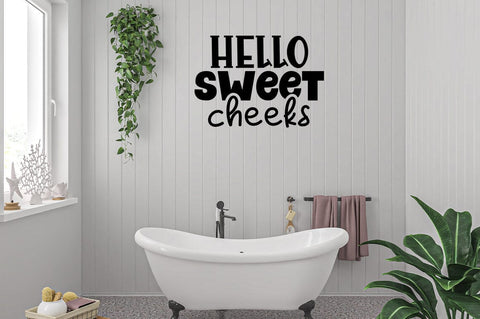 Hello sweet cheeks SVG Design SVG Designangry 