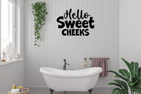 Hello sweet cheeks SVG Design SVG Designangry 