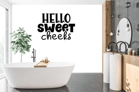 Hello sweet cheeks SVG Design SVG Designangry 