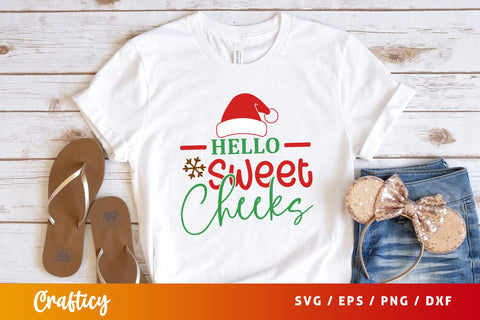 Hello sweet cheeks Svg Design SVG Designangry 