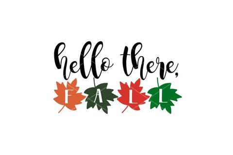 Hello There Fall SVG SVG Ikonart Design Shop 