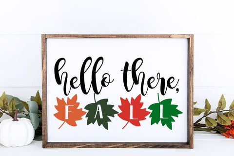 Hello There Fall SVG SVG Ikonart Design Shop 