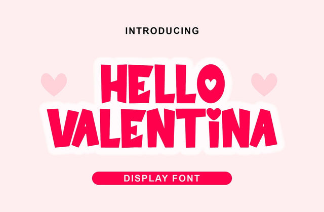 Hello Valentina Font Yuby 