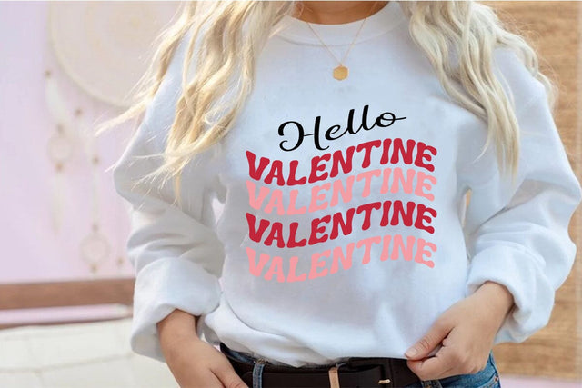 Hello valentine SVG Angelina750 