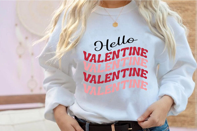 Hello valentine SVG Angelina750 