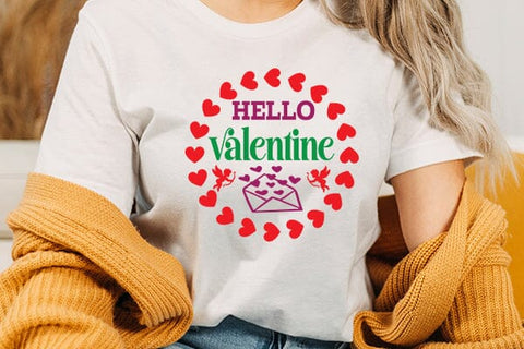 Hello valentine SVG Angelina750 