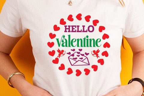 Hello valentine SVG Angelina750 