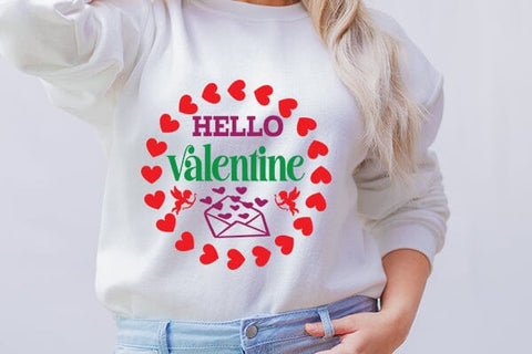 Hello valentine SVG Angelina750 