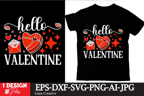 Hello Valentine SVG Cut File SVG Insomnia Std 