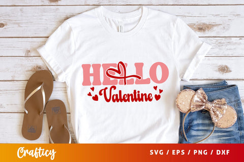 Hello Valentine SVG Design SVG Designangry 