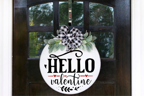 Hello valentine SVG design SVG Regulrcrative 