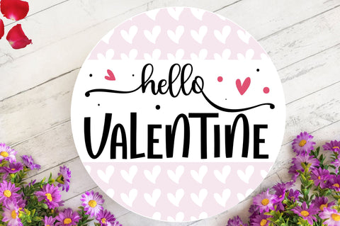 Hello valentine Svg Design SVG Regulrcrative 