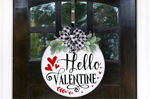 Hello valentine SVG design SVG Regulrcrative 
