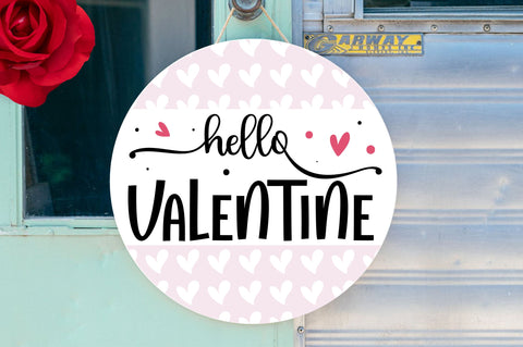 Hello valentine Svg Design SVG Regulrcrative 