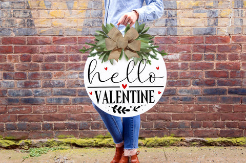 Hello valentine SVG design SVG Regulrcrative 