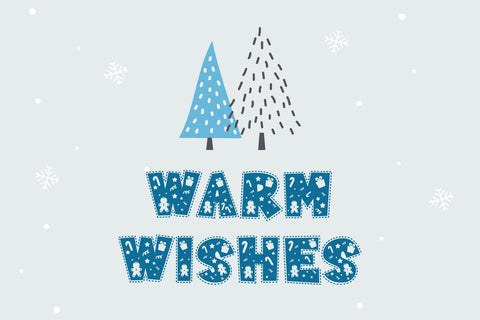 Hello Winter Font Dm Letter Studio 