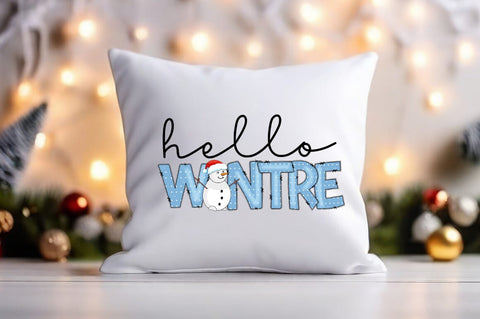 Hello Winter PNG Design Sublimation Designangry 