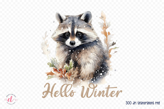 Hello Winter PNG Sublimation Sublimation CraftLabSVG 