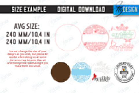 Hello Winter Round Signs Laser Cut Bundle | Winter Front Door Decor | Welcome Wall Signs | CNC Files SVG Fly Design 