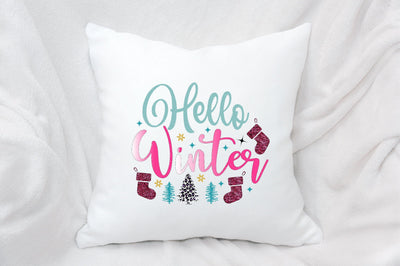 Hello Winter Sublimation SVGArt 