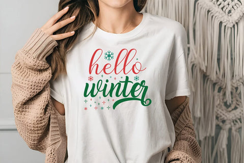 hello winter SVG Angelina750 