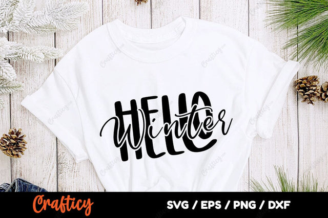Hello winter SVG Design SVG Designangry 