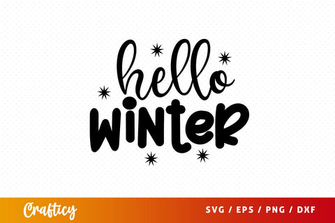 hello winter Svg Design SVG Designangry 