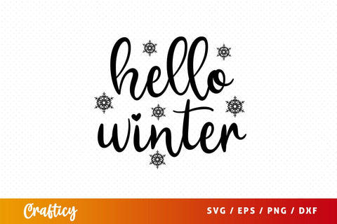 hello winter Svg Design SVG Designangry 