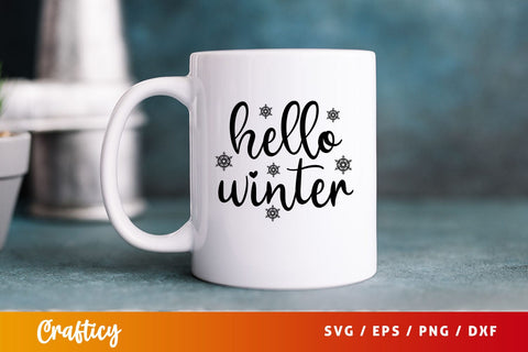 hello winter Svg Design SVG Designangry 