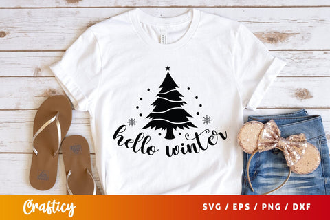 Hello Winter SvgDesign SVG Designangry 