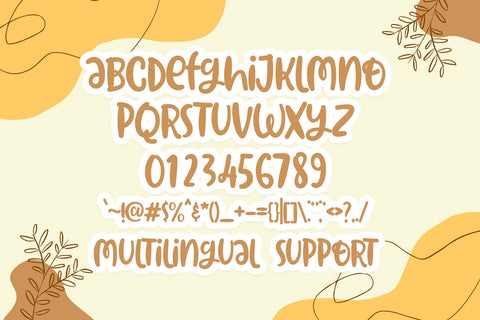 Hello Yellow Font Dm Letter Studio 