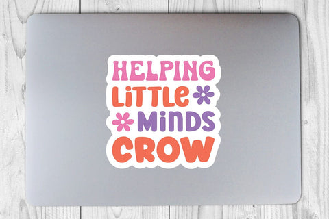 Helping Little Minds Crow SVG Angelina750 