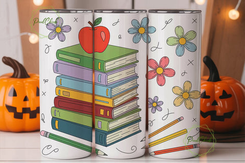 Helping Minds Grow Tumbler Wrap Sublimation PixelChick 