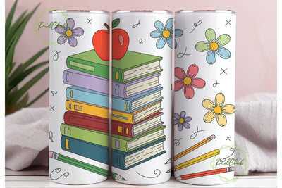 Helping Minds Grow Tumbler Wrap Sublimation PixelChick 