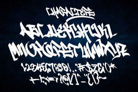 Helvair - Realistic Monoline Graffiti Font Font Mozzatype 