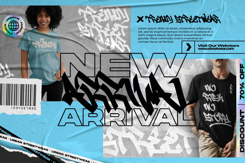 Helvair - Realistic Monoline Graffiti Font Font Mozzatype 