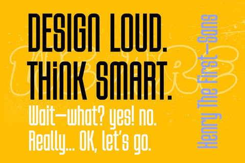 Henry the First Duo Font Font BB Digital Arts 