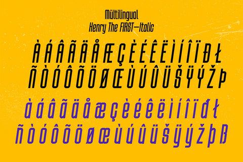 Henry the First Duo Font Font BB Digital Arts 