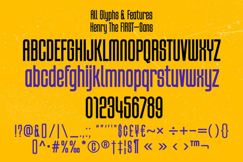 Henry the First Duo Font Font BB Digital Arts 