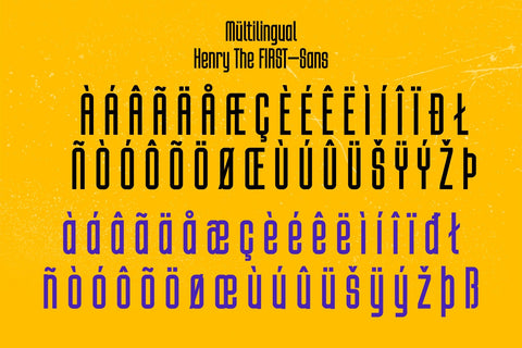 Henry the First Duo Font Font BB Digital Arts 