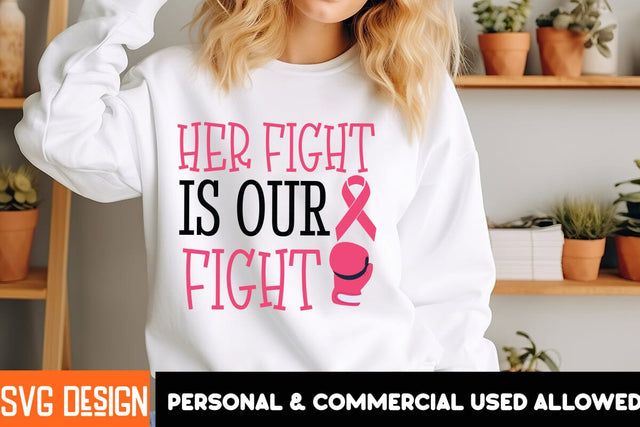 Her Fight is Our Fight 3 SVG Design, SVG BlackCatsMedia 