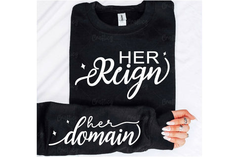Her reign Sleeve SVG Design SVG Designangry 