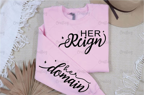 Her reign Sleeve SVG Design SVG Designangry 