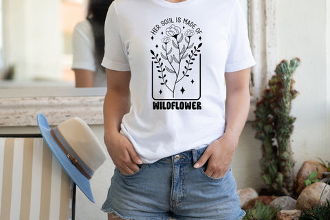 Her Soul is Made of Wildflower SVG SVG CraftLabSVG 