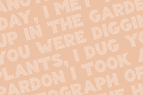 Herbaceous Border Font Lauren Ashpole 