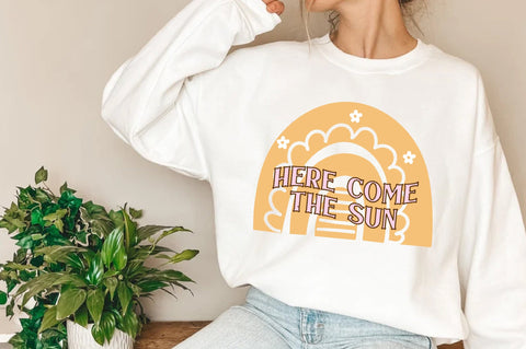 Here Come The Sun Png, Summer Design, Beach Png, Summer Life, Sublimation Summer, Sunshine, Beach Life, Sublimation Design,Digital Download Sublimation Jagonath Roy 