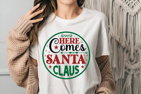 Here comes santa claus SVG Angelina750 