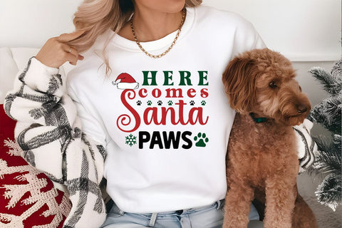 Here comes santa paws SVG Angelina750 