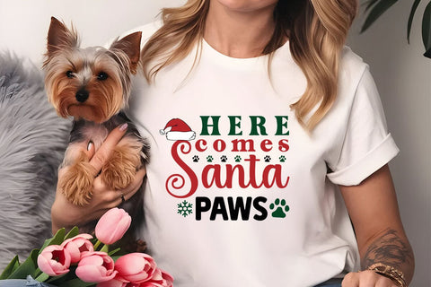 Here comes santa paws SVG Angelina750 