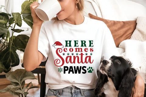 Here comes santa paws SVG Angelina750 